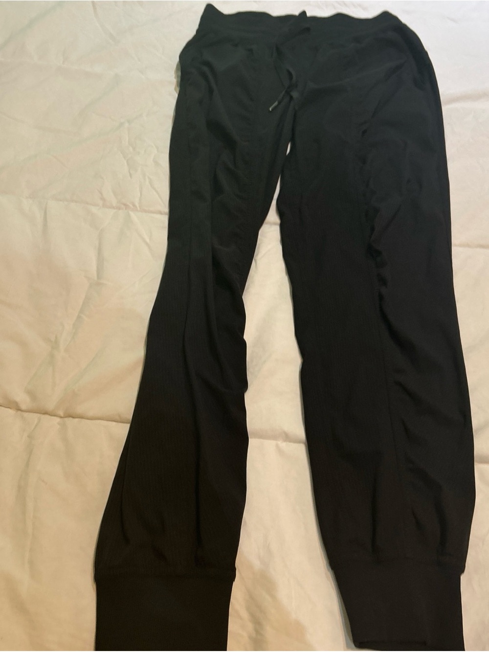 Lululemon athletica dance Jogger Black Size 4 high Rise Athletic Pants Pocket